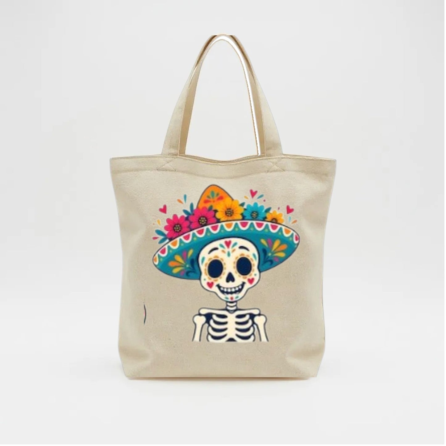 Bolsa Tote Manta "Día de Muertos"