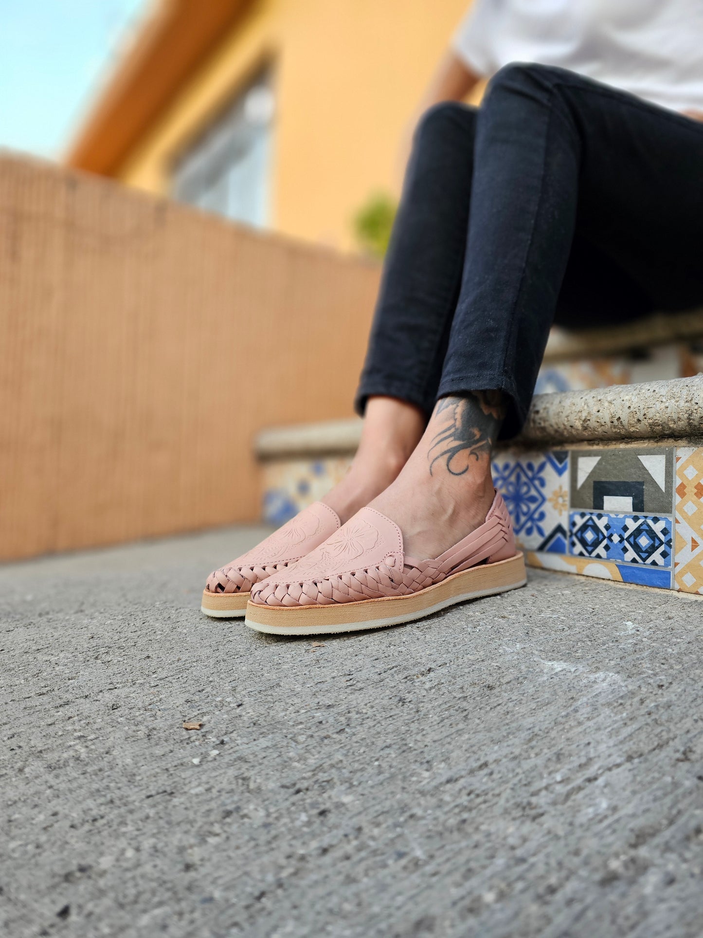 Huarache rosa