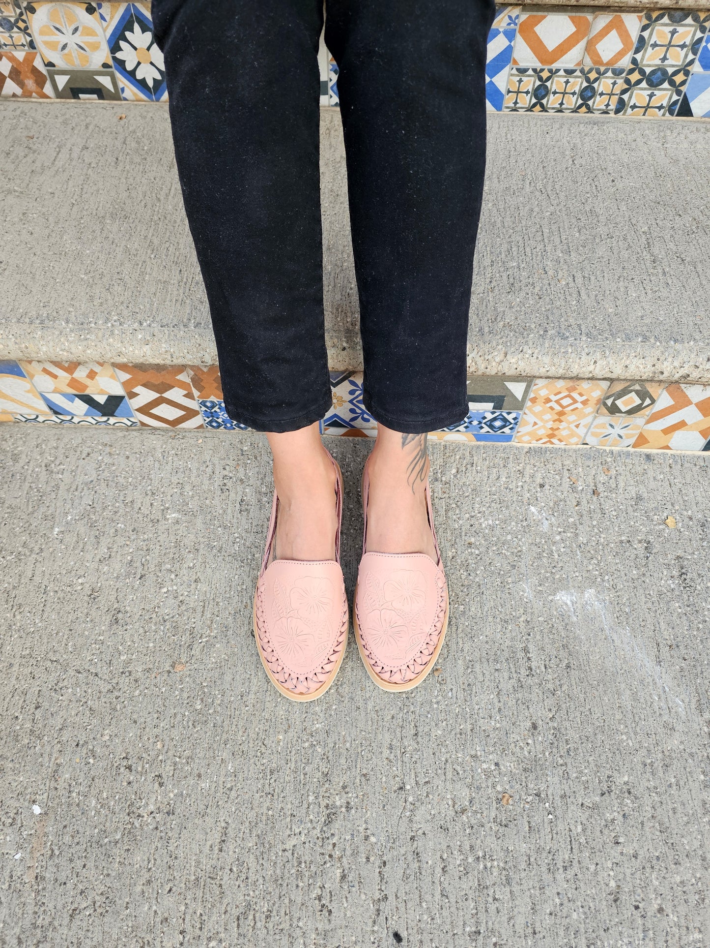 Huarache rosa