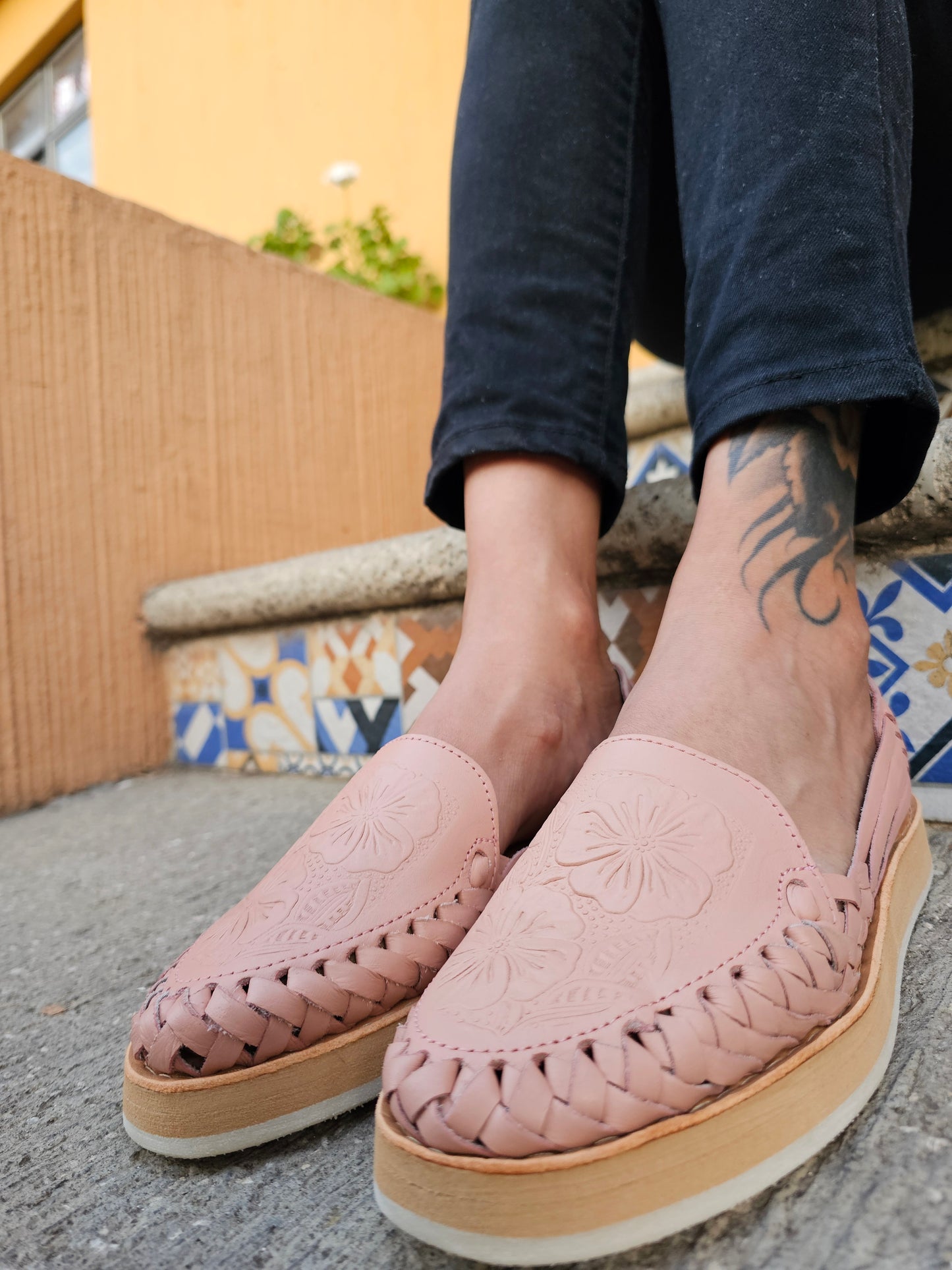 Huarache rosa