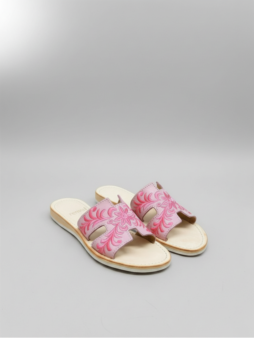 Sandalia Dalia artesanal color miel