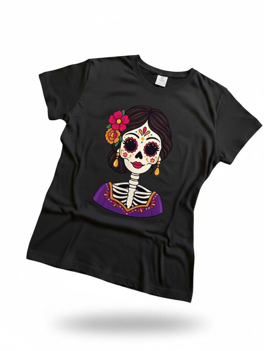Playera de Dama Edición Catrinas