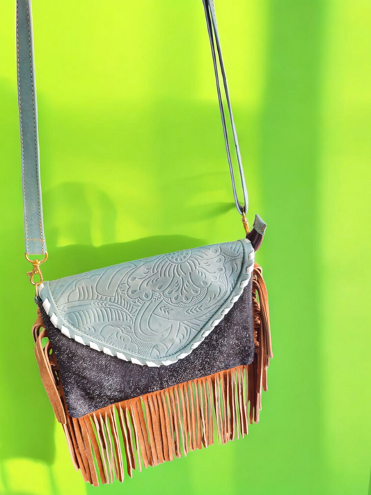 Bolsa fleocs azul con negro