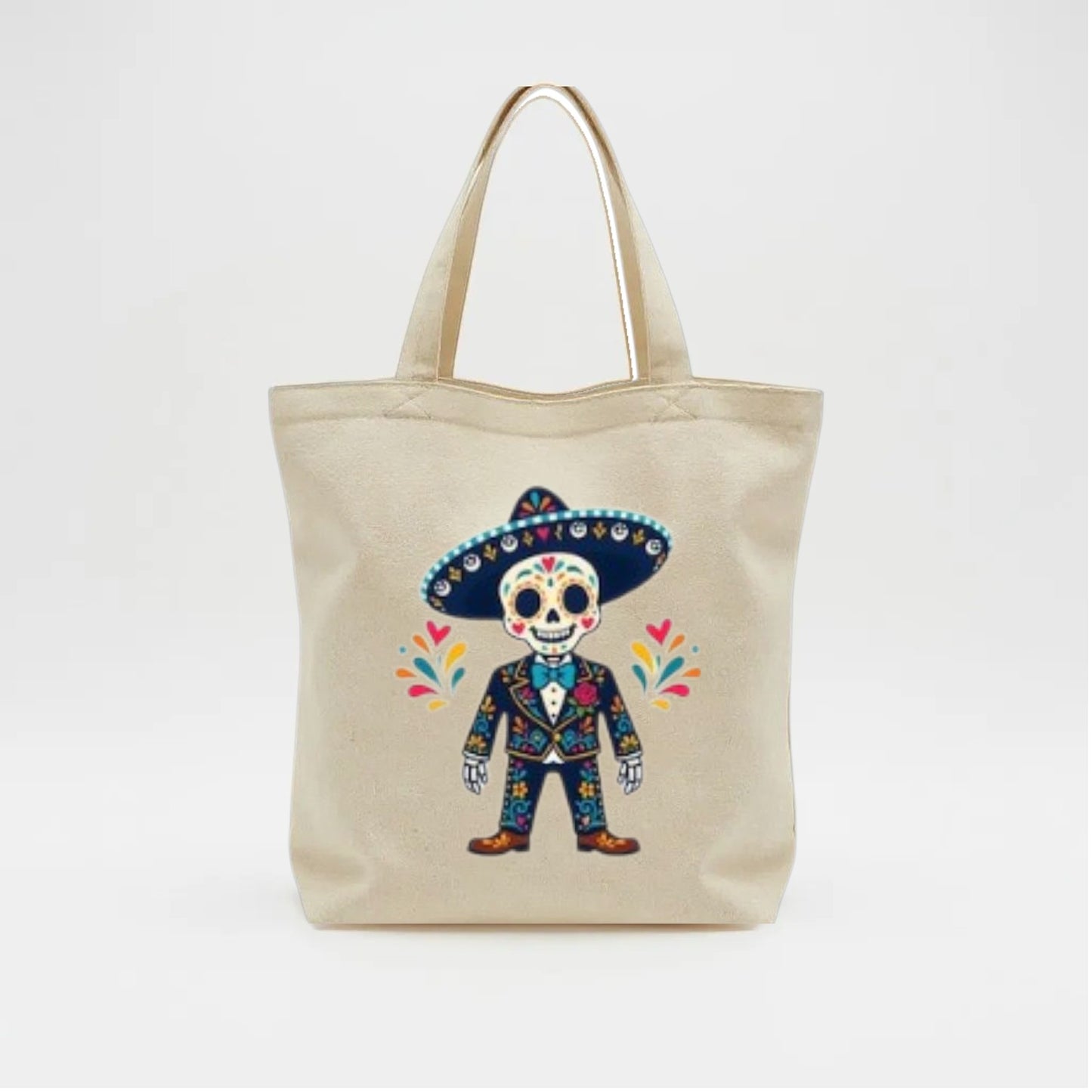 Bolsa Tote Manta "Día de Muertos"