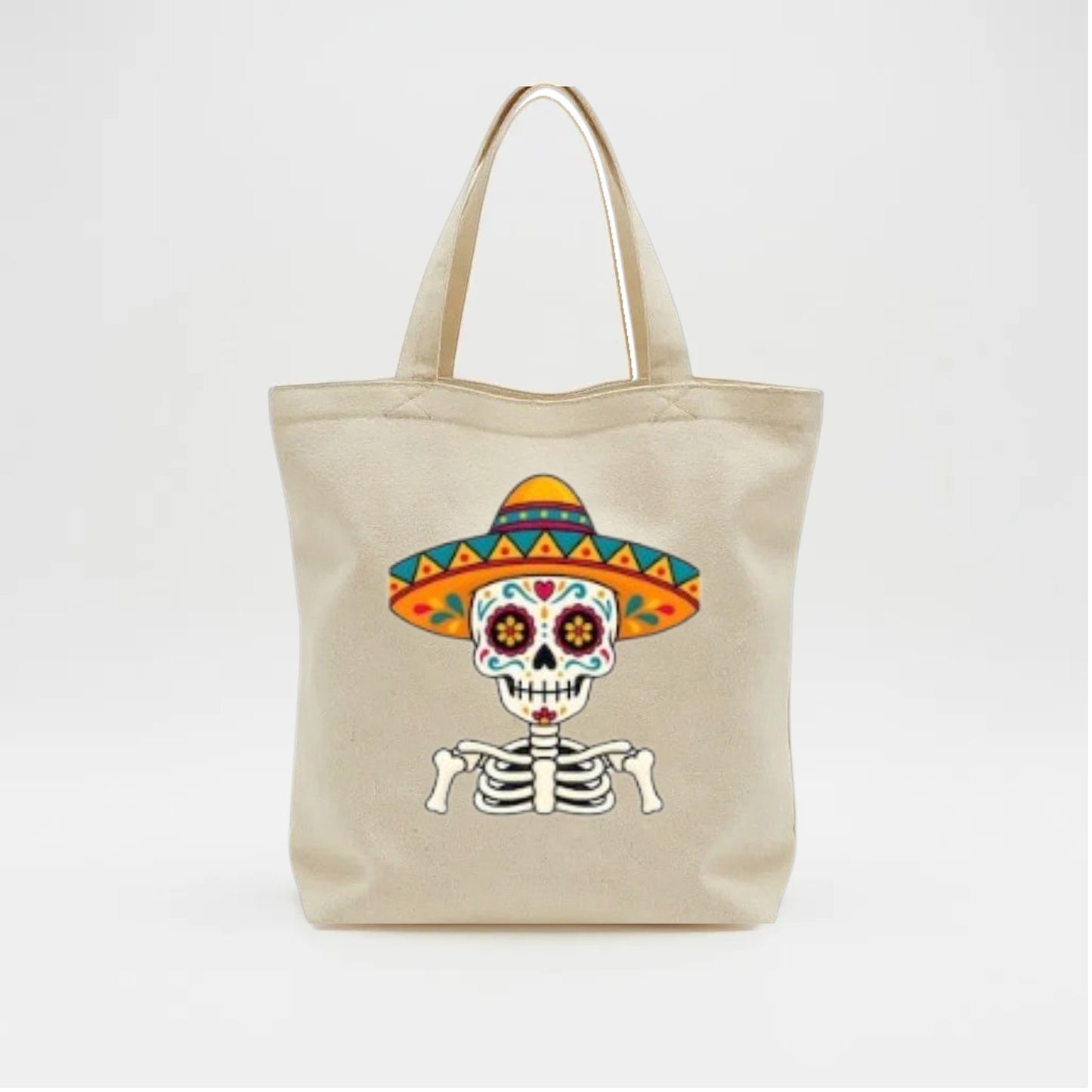 Bolsa Tote Manta "Día de Muertos"