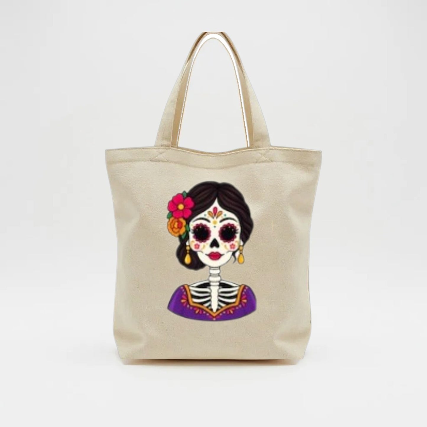Bolsa Tote Manta "Día de Muertos"