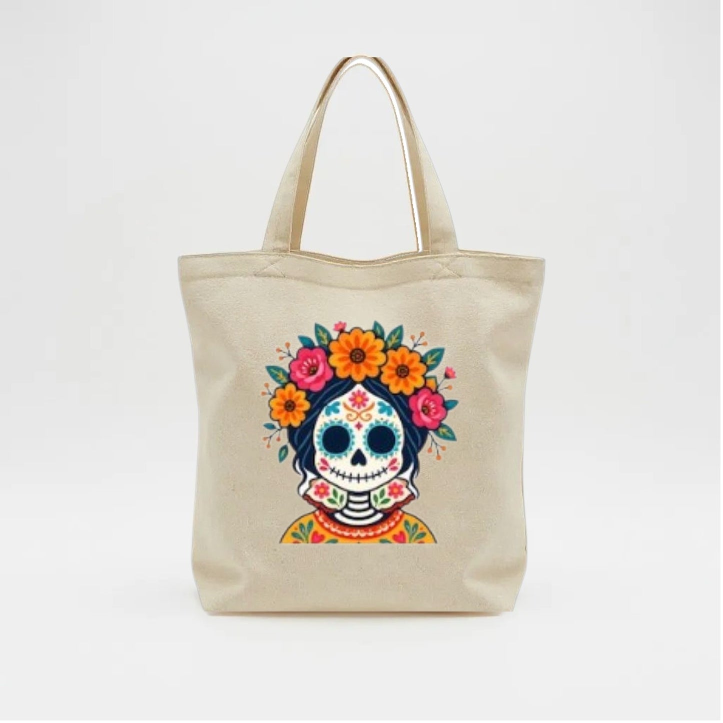 Bolsa Tote Manta "Día de Muertos"
